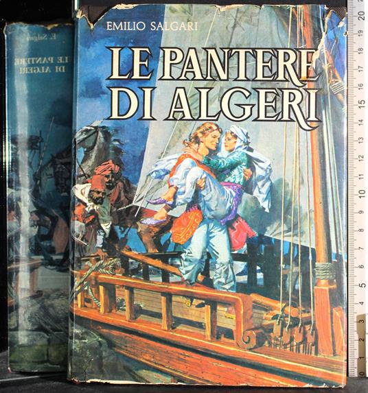 Le pantere di Algeri - Emilio Salgari - copertina