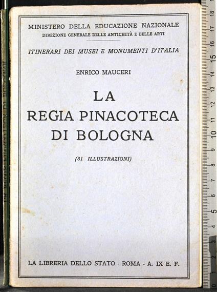 regia pinacoteca di Bologna - copertina