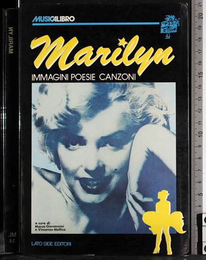 Marilyn. Immagini poesie canzoni - copertina