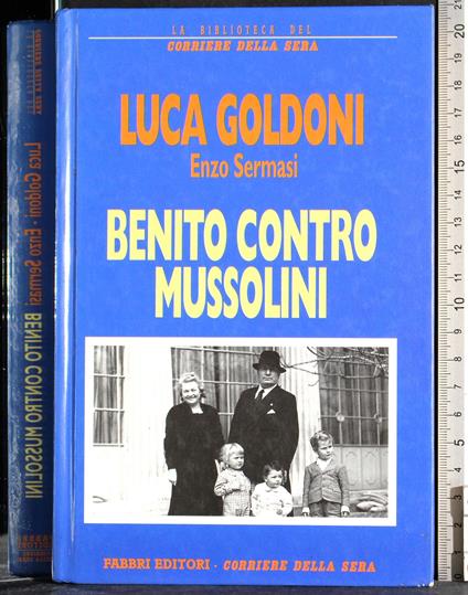 Benito contro Mussolini - copertina