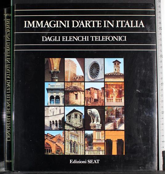 Immagini d'Arte in Italia. Dagli elenchi telefonici - copertina