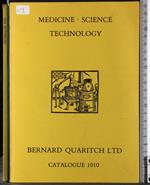 Catalogue 1010. Medicine, science, technology