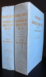 Massimario giurisprudenza del consiglio stato 1967-1971. 2Vol