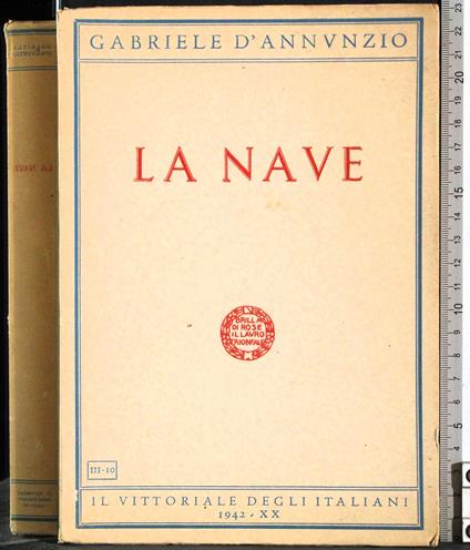 nave - Gabriele D'Annunzio - copertina