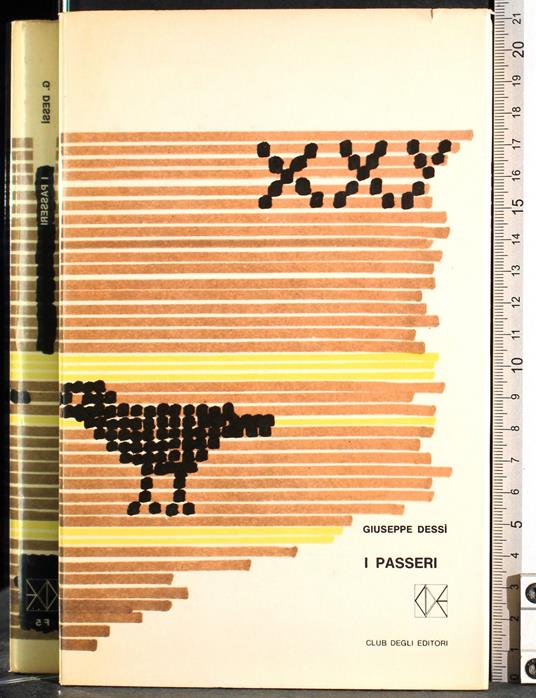 I passeri - Giuseppe Dessì - copertina