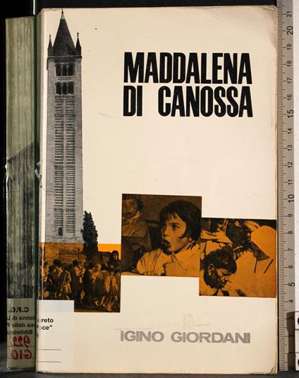 Maddalena di Canossa - Igino Giordani - copertina