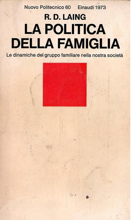 Politica Della Famiglia - Le Dinamiche Del Gruppo Familiare Nella Nostra Società - copertina