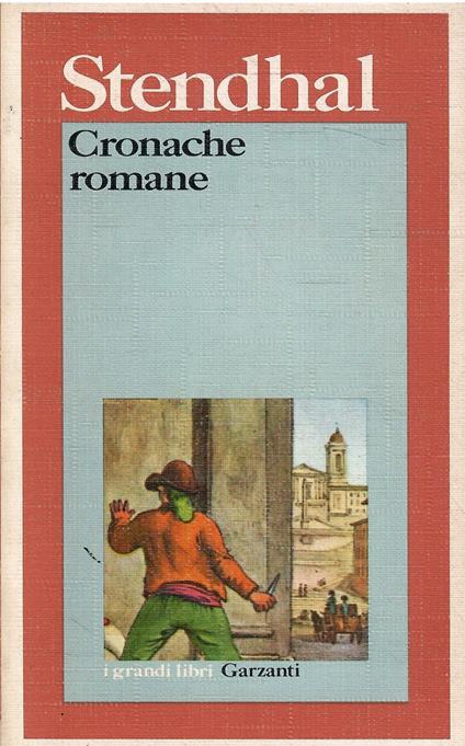 Cronache Romane - Stendhal - copertina