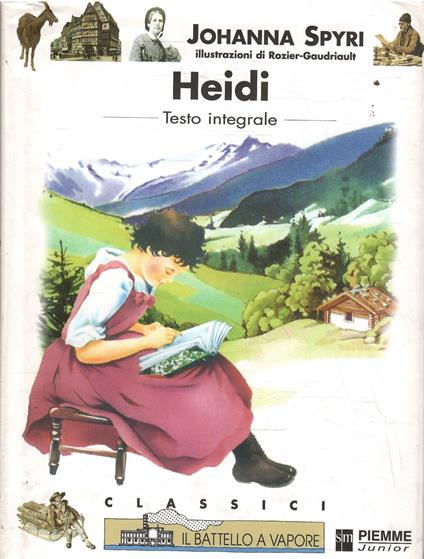 Heidi - Johanna Spyri - copertina