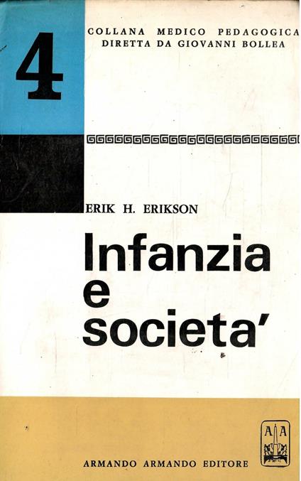 Infanzia E Società - Erik H. Erikson - copertina