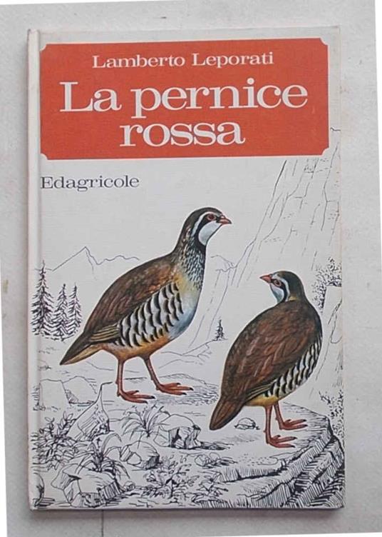 pernice rossa - Lamberto Leporati - copertina