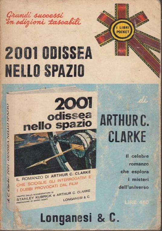 2001 Odissea nello spazio - Arthur C. Clarke - copertina