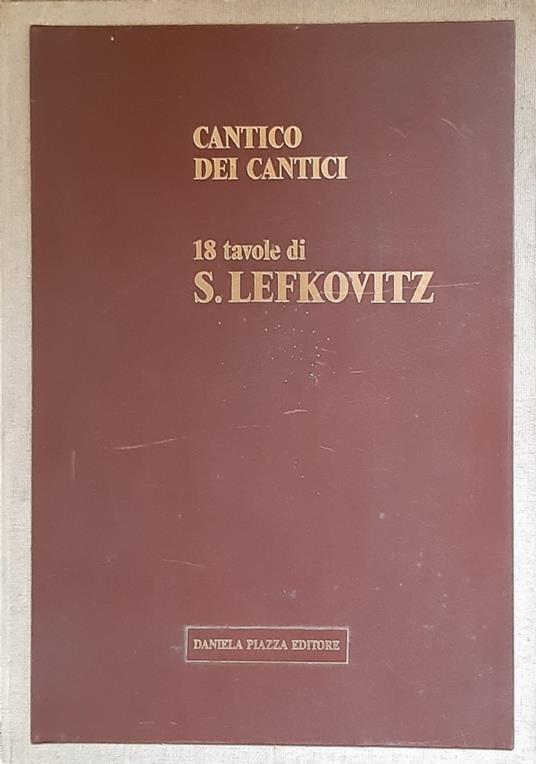 Cantico dei cantici - copertina