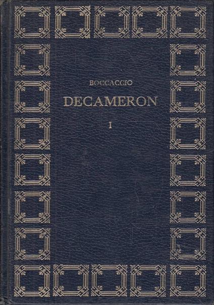 Decameron [2 volumi] - Giovanni Boccaccio - copertina