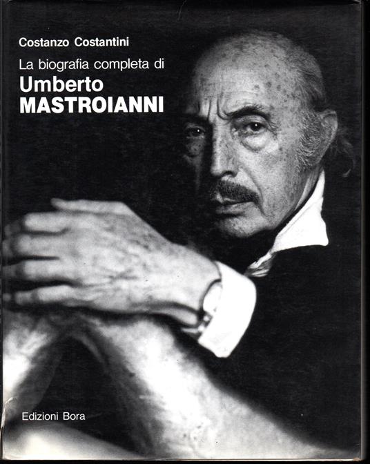 biografia completa di Umberto Mastroianni Prefazione di Maurizio Calvesi Poesie di Umberto Mastroianni (stampa 1993) - Costanzo Costantini - copertina