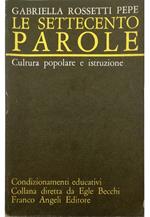 Le 700 parole Cultura popolare e istruzione