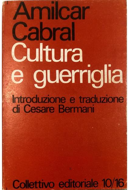 Cultura e guerriglia - copertina
