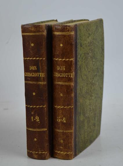 L' ingegnoso idalgo Don Chisciotte della Mancia tradotto da Bartolomeo Gamba. Edizione napoletana sull' ultima di Milano - Miguel de Cervantes - copertina