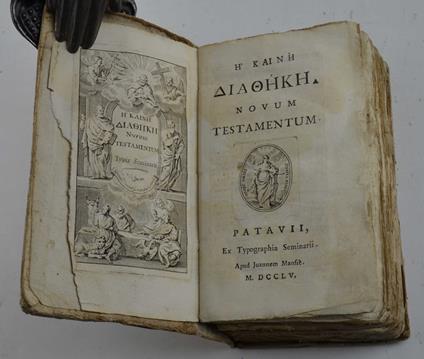 Eh Kaine Diatheke. Novum Testamentum - copertina