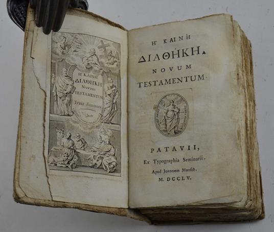 Eh Kaine Diatheke. Novum Testamentum - copertina