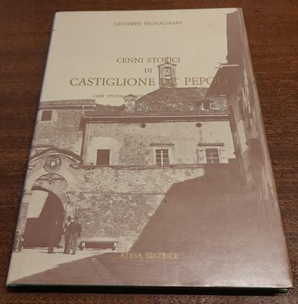 CENNI STORICI DI CASTIGLIONE Dè PEPOLI. Con uno studio critico di Paolo Guidotti - Giuseppe Fignagnani - copertina