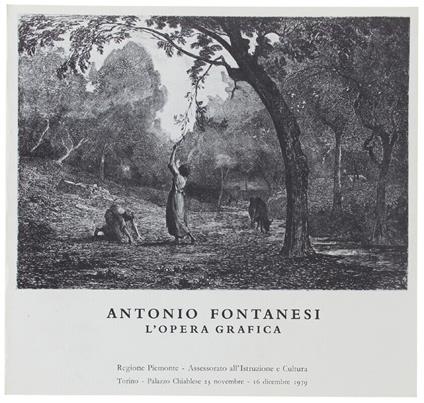 ANTONIO FONTANESI. L'opera grafica - copertina