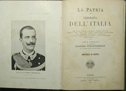 patria - Geografia dell'Italia - Provincia di Napoli; Provincia di Pavia - Gustavo Strafforello - copertina