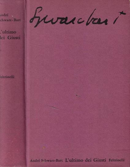 L' ultimo dei Giusti - André Schwarz Bart - copertina
