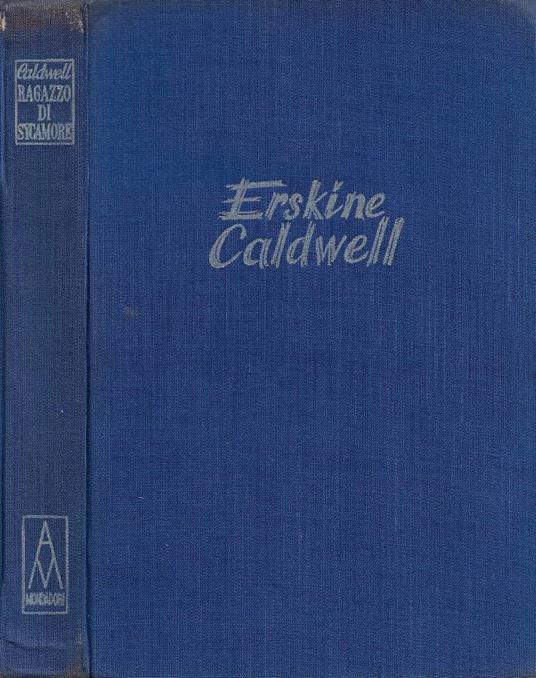 Ragazzo di Sycamore - Erskine Caldwell - copertina