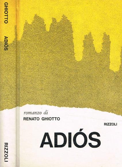 Adios - Renato Ghiotto - copertina