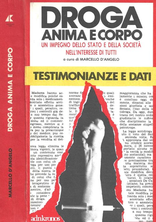 Droga. Anima e corpo - copertina