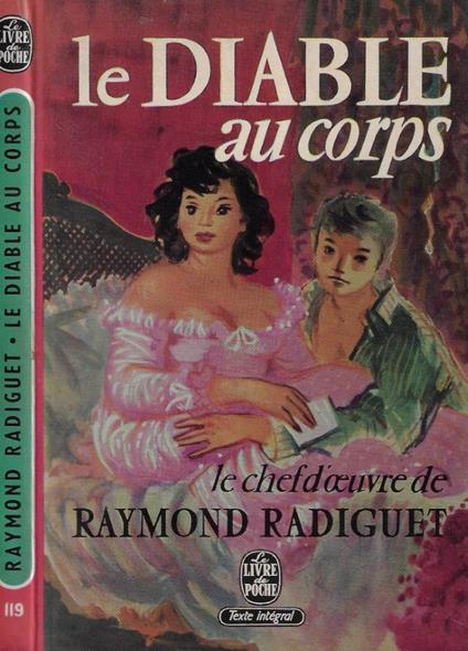 Le diable au corps - Raymond Radiguet - copertina