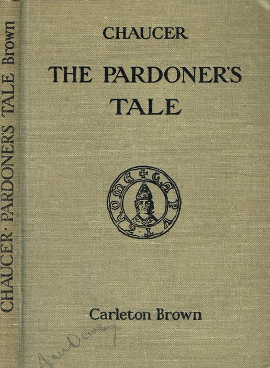 The pardoner's tale - Geoffrey Chaucer - copertina