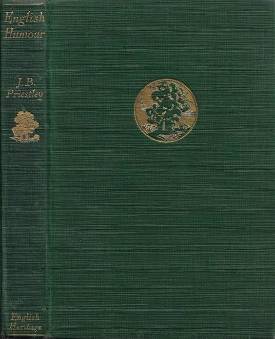 English Humour - J. Boynton Priestley - copertina