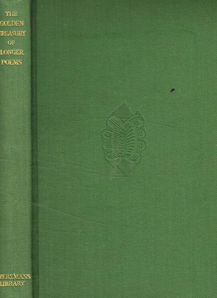 The golden treasury of longer poems - copertina