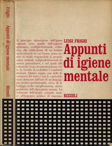 Appunti di igiene mentale - copertina