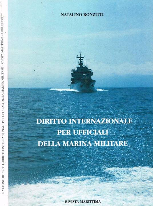 Diritto internazionale per ufficiali della marina militare - copertina