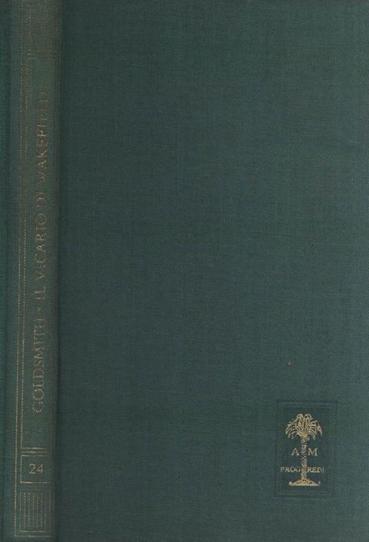 Il vicario di Wakefield - copertina