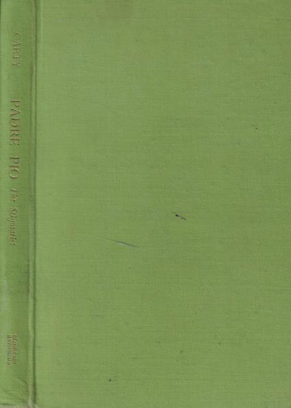 Padre Pio The stigmatist - copertina