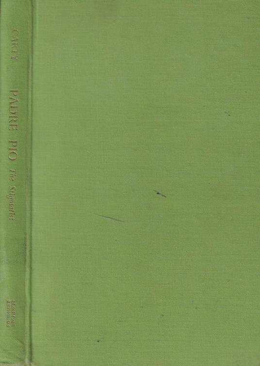 Padre Pio The stigmatist - copertina