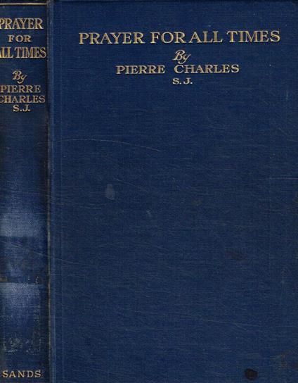 Prayer for all times - Pierre Charles - copertina