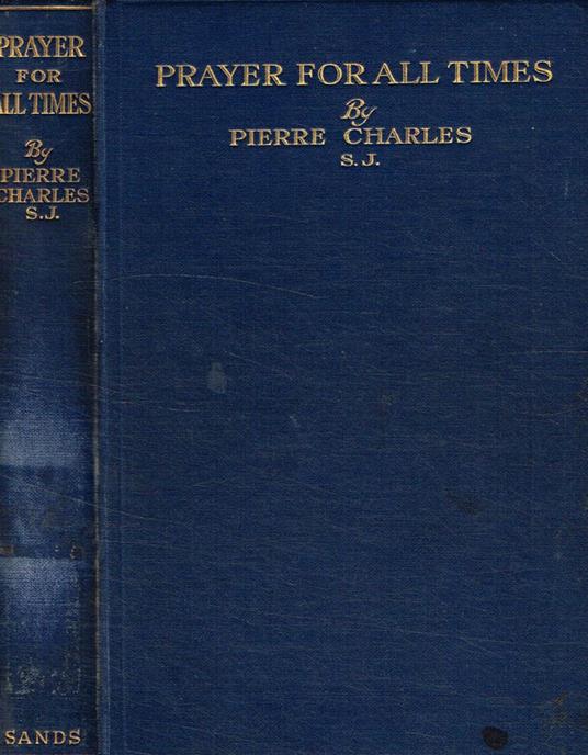 Prayer for all times - Pierre Charles - copertina