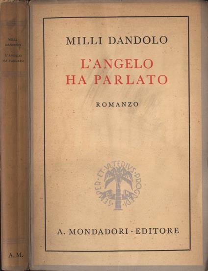 L' angelo ha parlato - Milli Dandolo - copertina