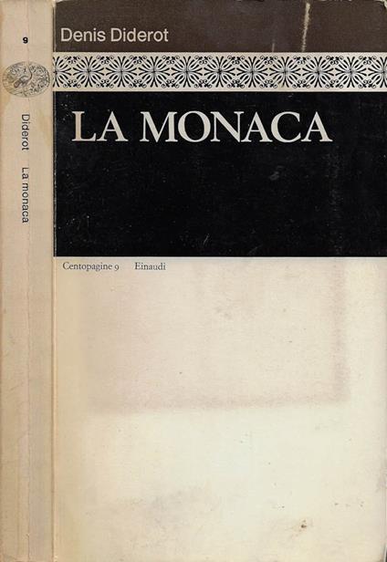 La monaca - Denis Diderot - copertina