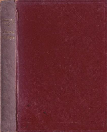 L' anneau d'améthyste - Anatole France - copertina