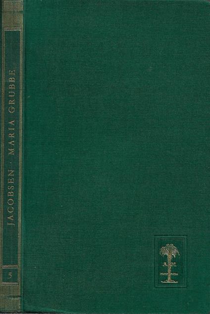 Maria Grubbe - Jens Peter Jacobsen - copertina