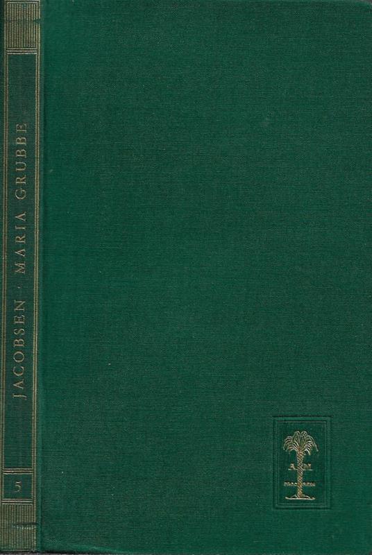 Maria Grubbe - Jens Peter Jacobsen - copertina