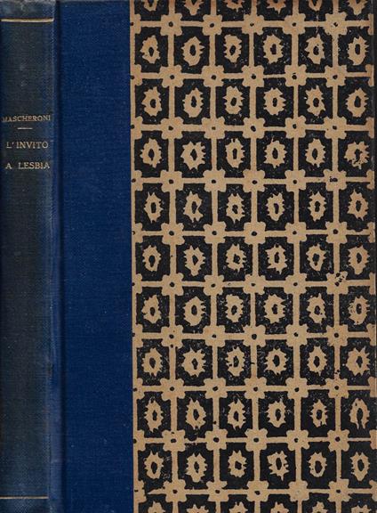 L' Invito a Lesbia Cidonia e altre poesie - Lorenzo Mascheroni - copertina