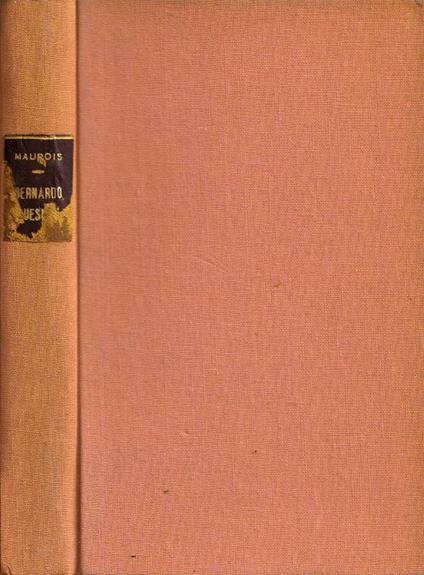 Bernardo Quesnay - André Maurois - copertina