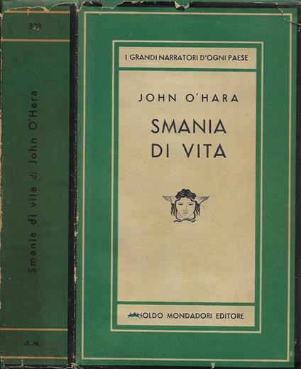 Smania di vita - John O'Hara - copertina